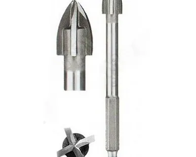 фото Сверло "ЭКСПЕРТ" по кафелю крестовая пластина 06 мм - 10 мм  ЗУБР