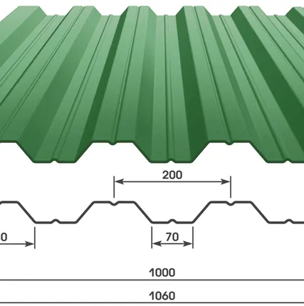 Фото №5 Профлист НС-35 полиэстер, 0,5мм