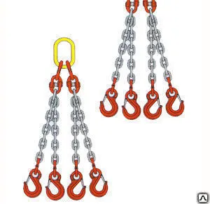 Фото №0 Строп 4СЦ-26,5т. (L=3,0м) 8 кл