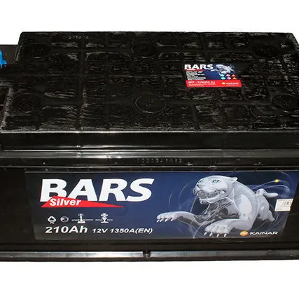 Фото №0 Аккумулятор BARS Silver 6ст-210 о.п. АПЗ конус