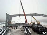 фото Монтаж металлоконструкций.