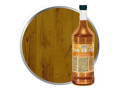 фото Лак ХВ-784 Лакра Дуб 0,5 л