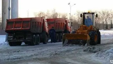 фото Вывоз снега