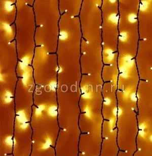 фото Светодиодный занавес 2х2 метра, 400 led (Legoled), цвет теплый белый (арт.L