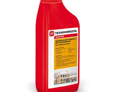 фото Добавка для зимнего бетонирования (противоморозная) 
ТЕХНОНИКОЛЬ, 1л ТехноН