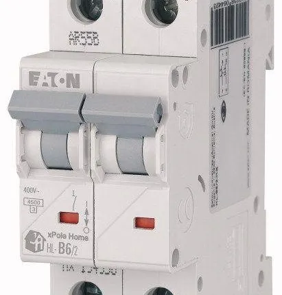 Фото №0 Выключатель автоматический модульный 2п C 32А 4.5кА HL-C32/2 EATON 194774