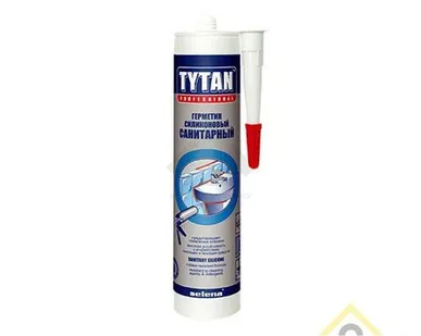 фото Герметик силиконовый TYTAN бесцв. санитарный 280мл (12шт)