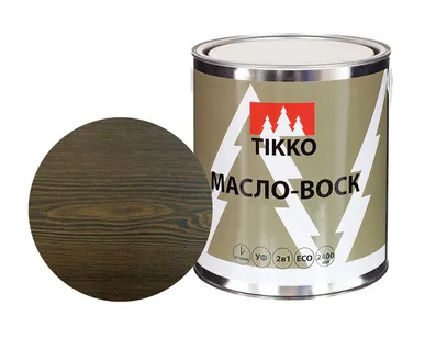 фото TIKKO масло-воск цвет Эбеновое дерево 0,9 л