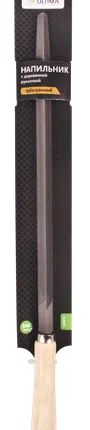 Фото №0 Напильник 300 мм, трехгранный, деревянная рукоятка, Ultima (Ультима)