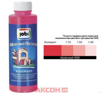 фото Краситель JOBI №909 (500мл) красный