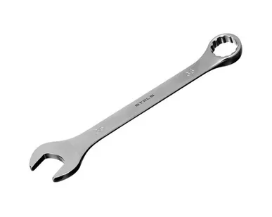 фото Ключ комбинированный, 36 мм, CrV, матовый хром, STELS, 1 шт