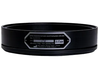 фото Лабораторное сито из оцинкованной стали ТАГЛЕР СЛК-200 d 6,0 мм