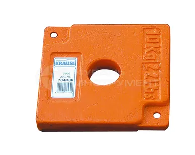 фото Балластный грузик Krause 10 кг к передвижным подмостям 704306 Krause
