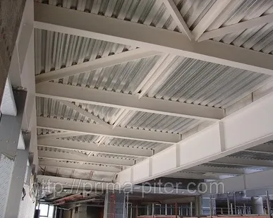 фото Огнезащитная обработка металлоконструкций