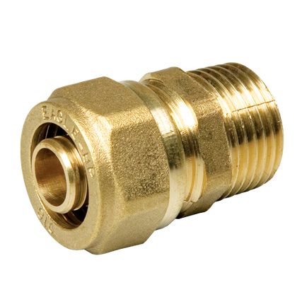 Фото №0 Соединитель прямой Н.Р. 1/2" х 20 (2,0) РОССИЯ