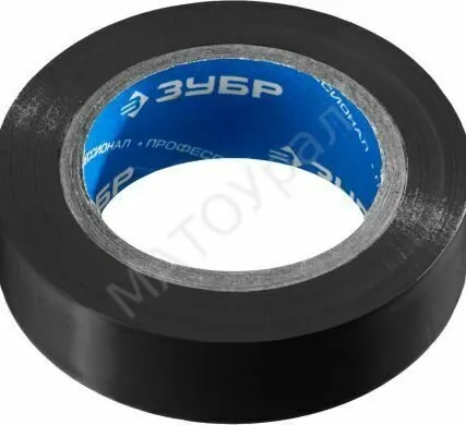 Фото №0 Изолента ХБ ЗУБР "МАСТЕР" , 50мм, черная
