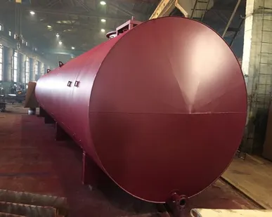 фото Резервуар двустенный горизонтальный стальной РГСД-25