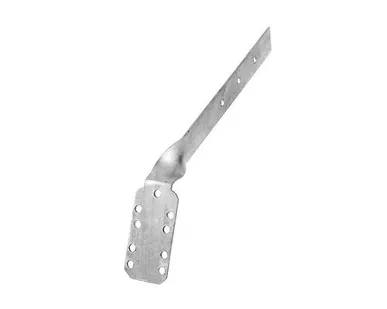 фото BRYZA 125 Крепежная планка изогн.(металл) 125-150 мм RAL 8017 шоколад