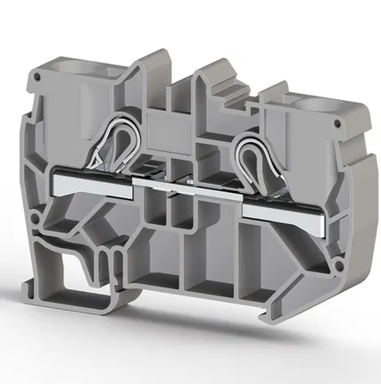 Фото №0 Klemsan Клеммник пружинный быстрозажимной (Push in), 10 мм.кв. (серый); PYK10