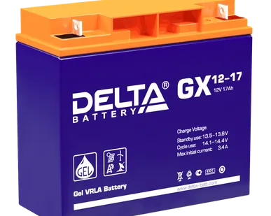 фото Аккумулятор Delta GX 12-17