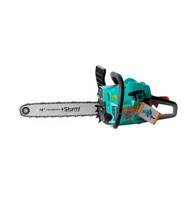 Фото №0 GC99372B Бензопила Sturm, 1,9 кВт, 400 мм, УСОВЕРШ. ЛЕГК.СТАРТ, ТОРМОЗ ЦЕПИ, шаг 3/8 дюйма