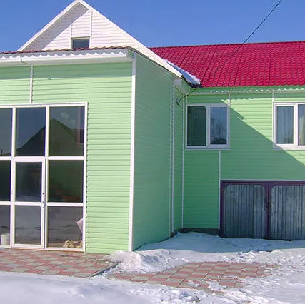 Фото №1 Сайдинг виниловый Docke STANDARD D4D 3*0,203 , 0,61 м2 КРИВИ (зеленый)