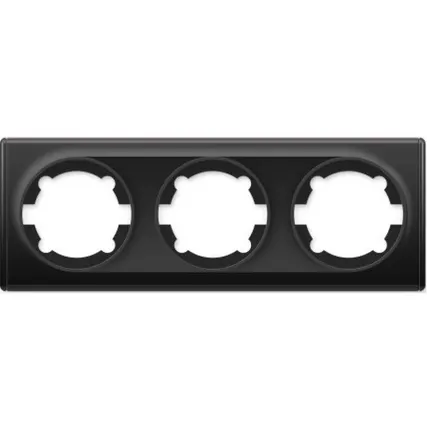 Фото №0 Рамка 3-м Florence черн. 1E52301303 OneKeyElectro 2172830