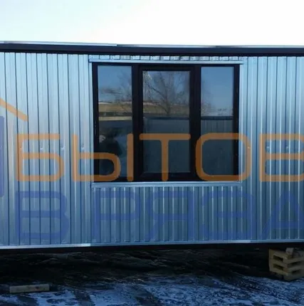 Фото №0 Блок-контейнер БК-03 Офис, окно ПВХ дуб, 6.0х2.4х2.4м