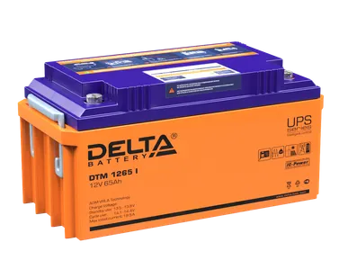 фото Аккумулятор Delta DTM 1265 I