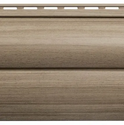 Фото №0 Виниловый сайдинг БЛОКХАУС (Орех) BH-03 - 3,00м х 0,226м