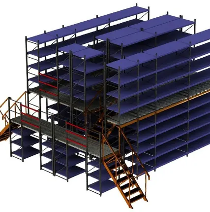 Фото №0 Мезонин складской изготовление