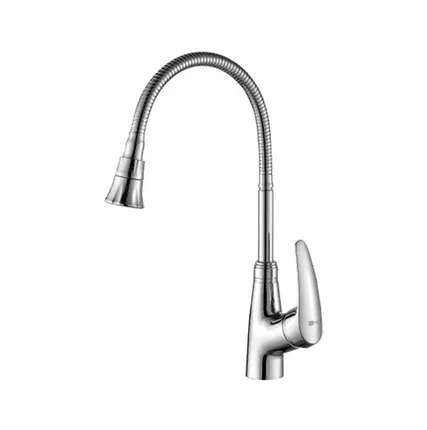 Фото №0 Смеситель для кухни Lemark Linara гибкий излив LM0413C