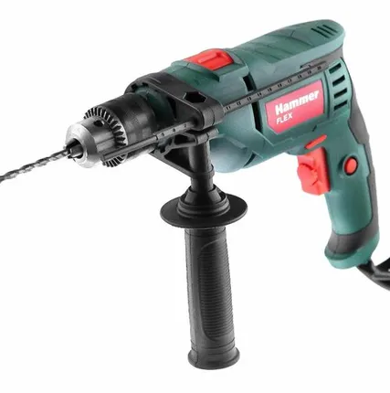 Фото №0 Дрель ударная Hammer Flex UDD710D 710Вт 13мм 0-3000об/мин реверс