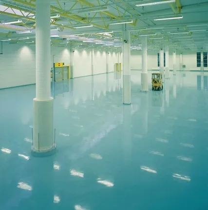 Фото №0 Эпоксидный наливной пол промышленный