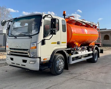 фото АвтоТопливоЗаправщик на шасси JAC N120 (V= 8 куб/м)