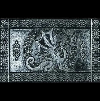Фото №0 Чугунная плитка "Дракон"