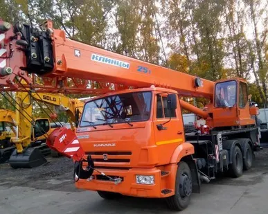фото КС 55713-1К-2 автокран с гуськом 25т (КАМАЗ-65115)