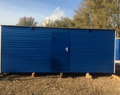 фото Блок контейнер БК-4 8х2,4м Панели  ПВХ