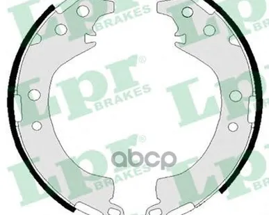 фото Колодки тормозные барабанные LPR - 08220 Lpr арт. 08220