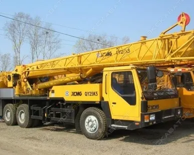 фото Аренда автокрана (автомобильного крана) XCMG QY25K5-I, Москва