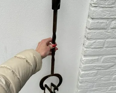 фото Тавро старинное 57 см чугун