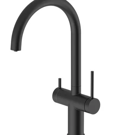 Фото №0 Смеситель для кухни Santek Энсо под фильтр WH5A43027N001 черный