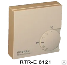 фото Терморегулятор Eberle RTR-E 6121 (воздушный, механический, накладной)