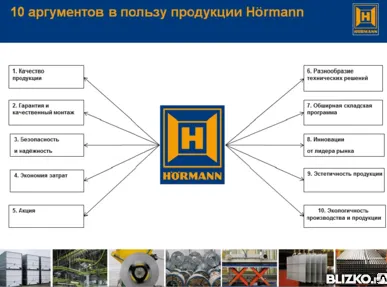 фото Гаражные секционные ворота Херман 2750*2500 мм