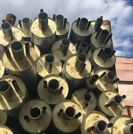 Фото №0 Труба ППУ 09Г2С с греющим кабелем