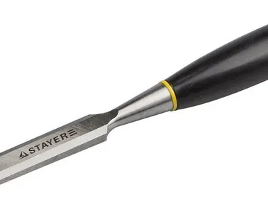 фото Стамеска &quot;ЕВРО&quot; плоская с пластмассовой ручкой, 18мм, STAYER 1820-18