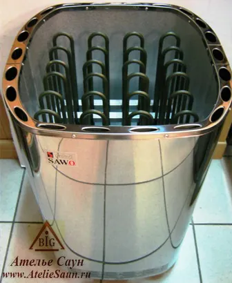 Фото №2 Печь Sawo Super Savonia SAV 150 NS Z (без пульта, снаружи нержавейка, внутри оцинковка)