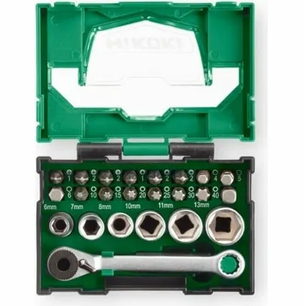 Фото №0 Набор бит и головок HiKOKI 24 предмета 40030020