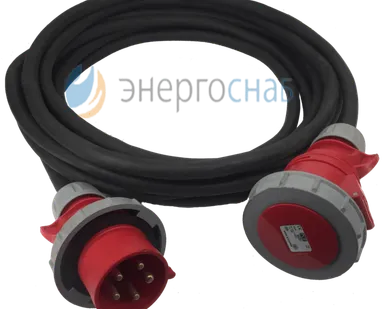 фото Аренда удлинителя 380V, CEE32A/5P - CEE32A/5P, IP67, 10 м.