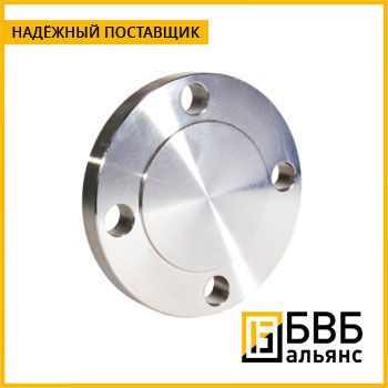 Фото №0 Заглушка фланцевая Ду 50 Ру 40 09Г2С (09Г2СА)